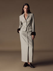 Montaigne merino blazer