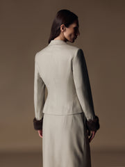 Montaigne merino blazer