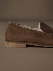 Geneva shearling loafers