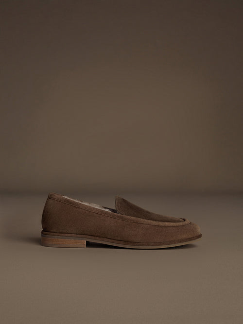 Geneva shearling loafers