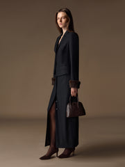 Montaigne merino skirt