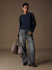 Flint long-sleeve top