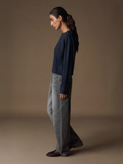 Flint long-sleeve top