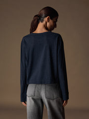 Flint long-sleeve top