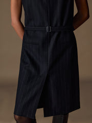 Catroux merino-silk dress