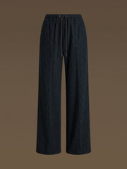 Angsana wool-cotton trousers