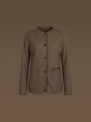 Angsana wool-cotton jacket