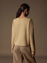 Flint long-sleeve top