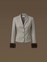 Montaigne merino blazer