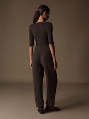 Rye cashmere trousers