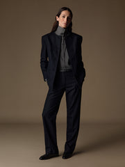 Catroux merino-silk blazer