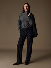 Moss silk shirt