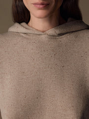 Reverie wool-cashmere hoodie