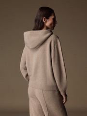 Reverie wool-cashmere hoodie