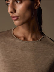 Jodie wool long-sleeve top