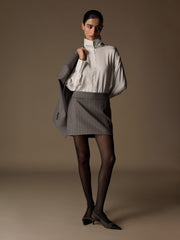 Moss silk shirt