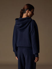 Reverie wool-cashmere hoodie