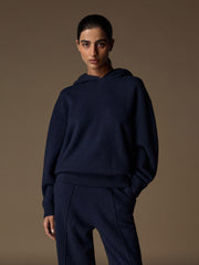 Reverie wool-cashmere hoodie