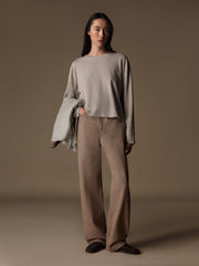 Flint long-sleeve top