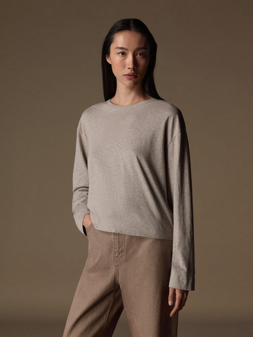 Flint long-sleeve top