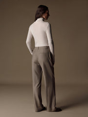Jermyn wool-silk trousers