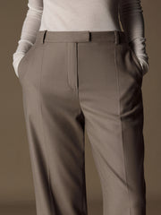 Jermyn wool-silk trousers
