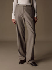 Jermyn wool-silk trousers