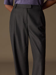 Jermyn wool-silk trousers