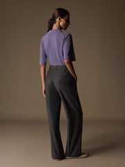 Jermyn wool-silk trousers