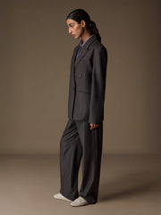Jermyn wool-silk trousers