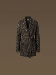 Valais wool-cotton cardigan