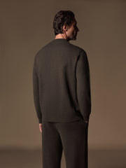 Casual Friday merino-cotton cardigan