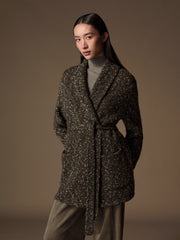 Valais wool-cotton cardigan