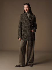 Valais wool-cotton cardigan