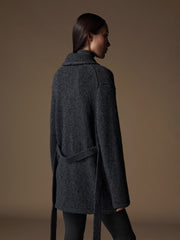 Valais wool-cotton cardigan