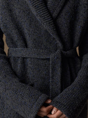 Valais wool-cotton cardigan