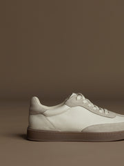 Leather sneakers