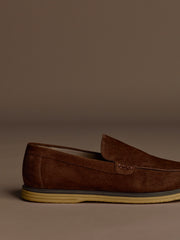 Suede loafers
