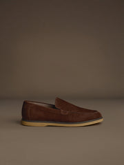 Suede loafers