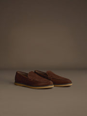 Suede loafers